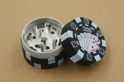 Alloy Small Chip Three-Layer Cigarette Grinder And Smoking Accessories