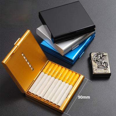 Aluminum Cigarette Case Creative Metal Gift Anti-Pressure