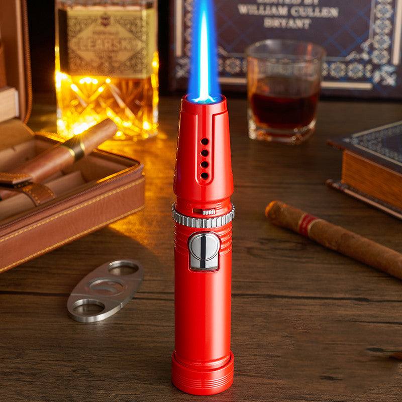 Windproof Electronic Inflatable Cigar Lighter - TABACALERA.COM