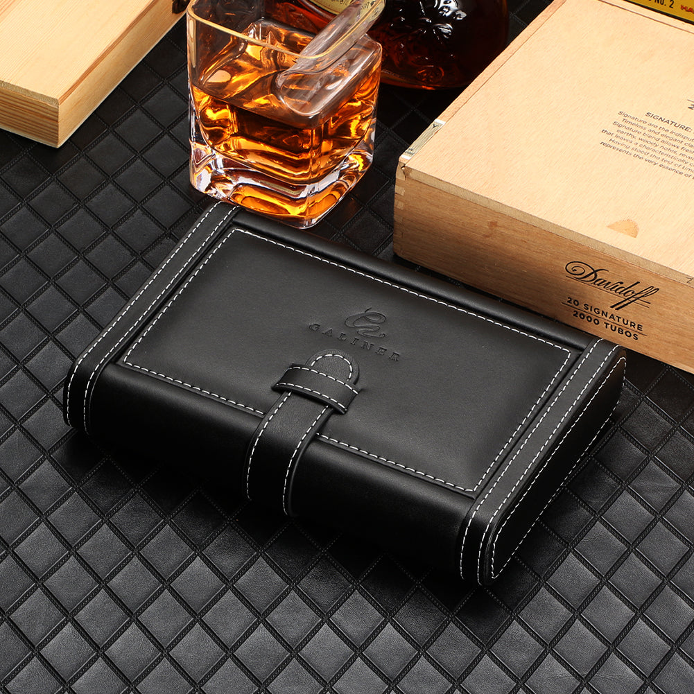 Cigar Moisturizing Box Travel Portable Protective Cover - TABACALERA.COM