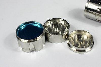 Bullet Cigarette Grinder Pipe Metal Cigarette Crusher Three-Layer Cigarette Crusher