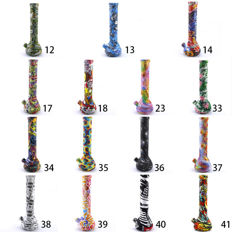 Silicone Pipe Creative Smoking Set Colorful Cigarette