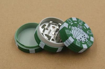 Alloy Small Chip Three-Layer Cigarette Grinder And Smoking Accessories