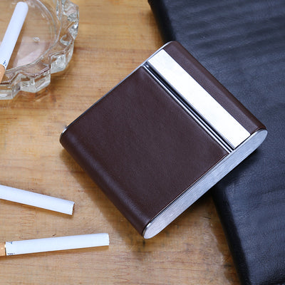 Cigarette Case Metal 20 PCs Flip Portable Cigarette Packet