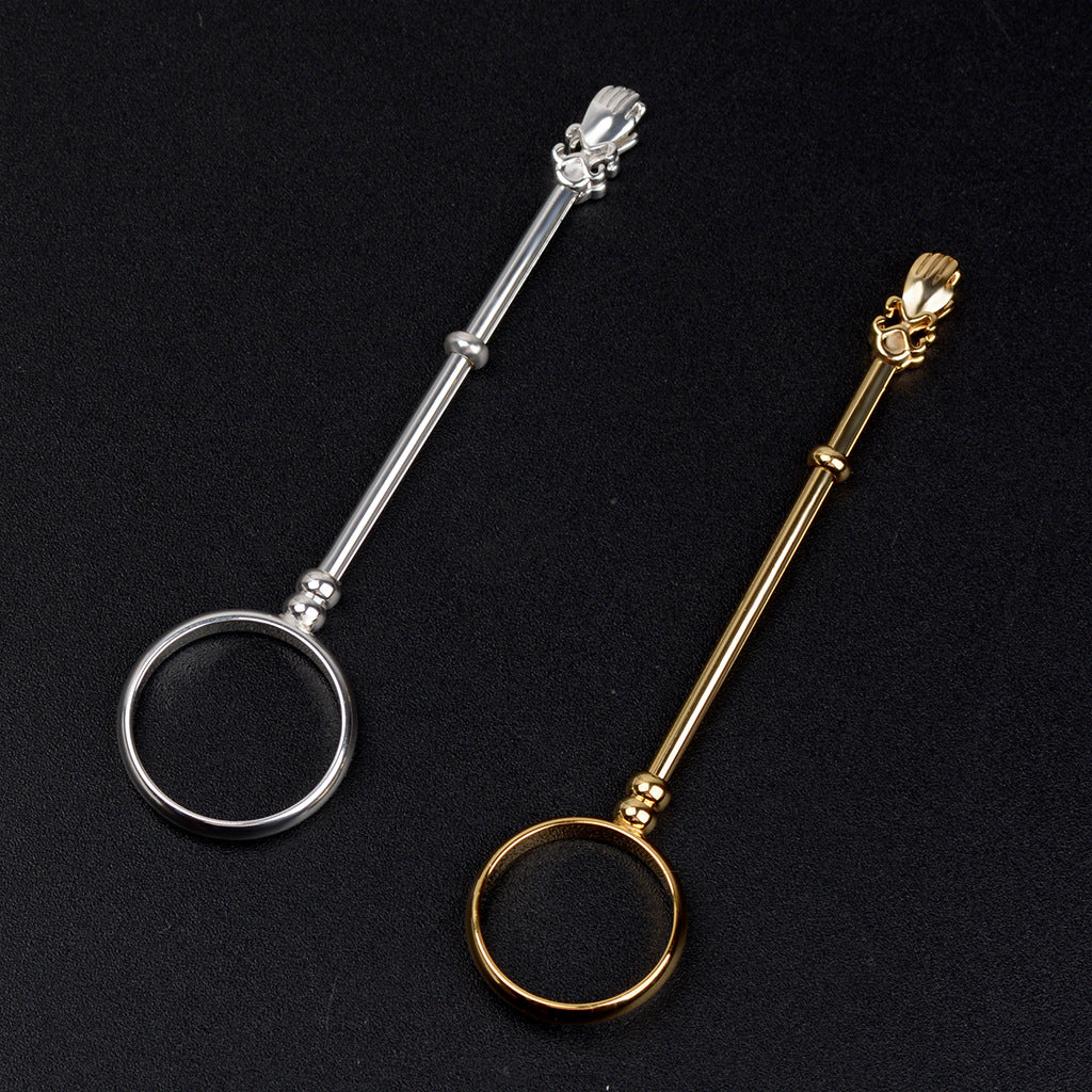 Smoking prevention finger cigarette holder