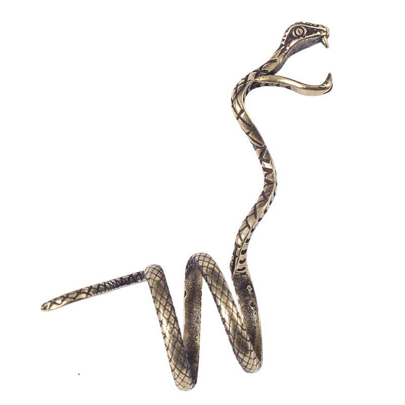 Pure Copper Ring Cigarette Holder Carving Xianglong Cigarette Holder Ring